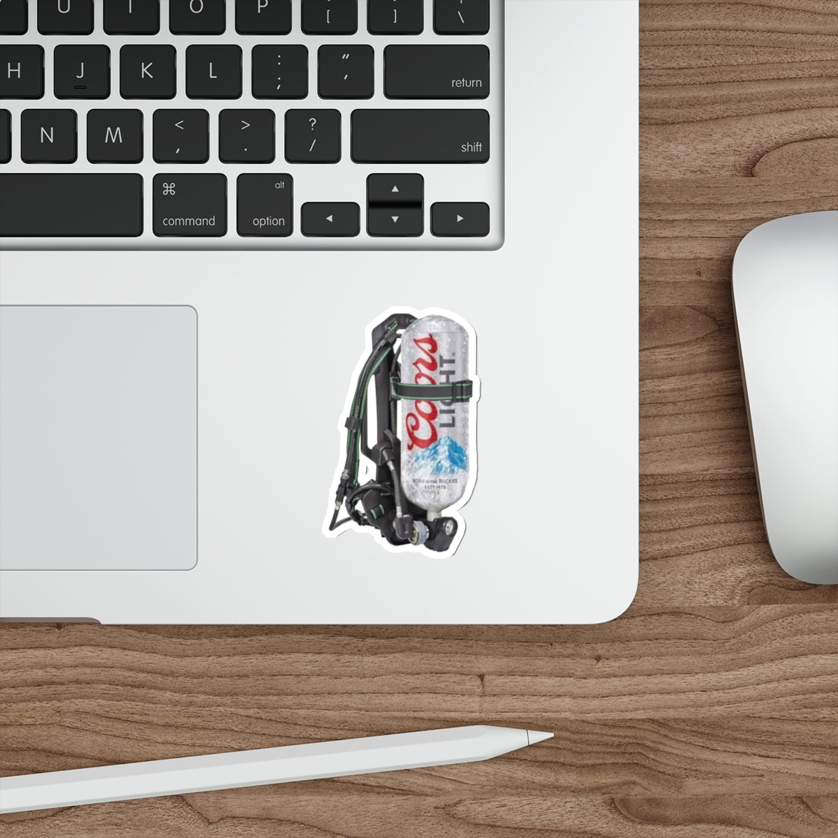 Coors Light MSA Pack Sticker
