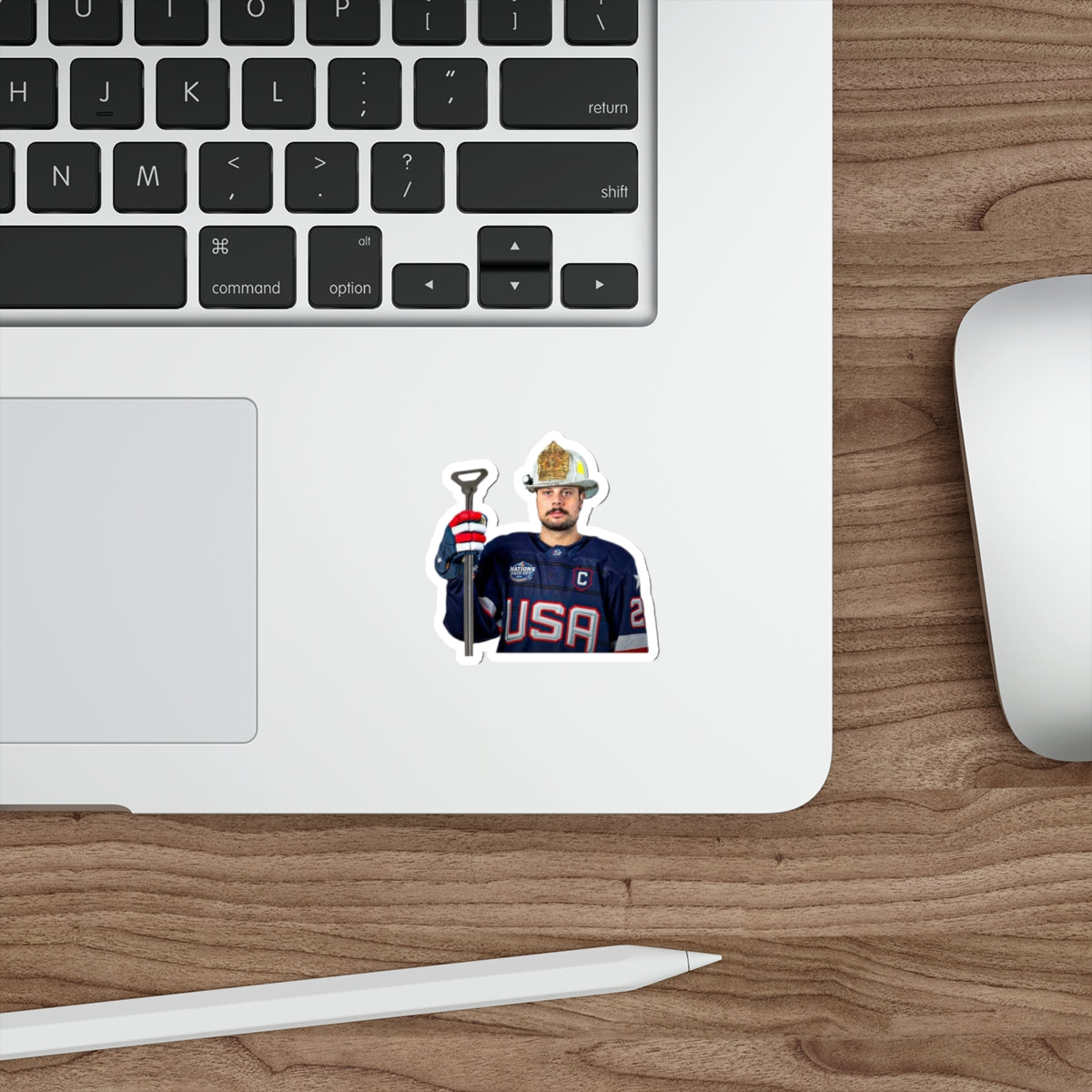 Auston Matthews USA Die-Cut Stickers