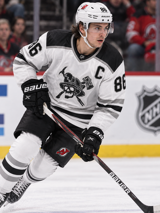 White E2R Hockey Sweater