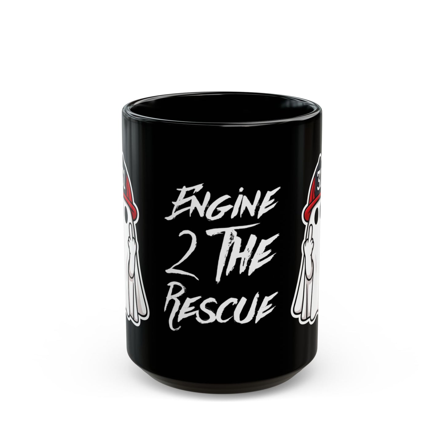 Your friendly ghost Black Mug (11oz, 15oz)