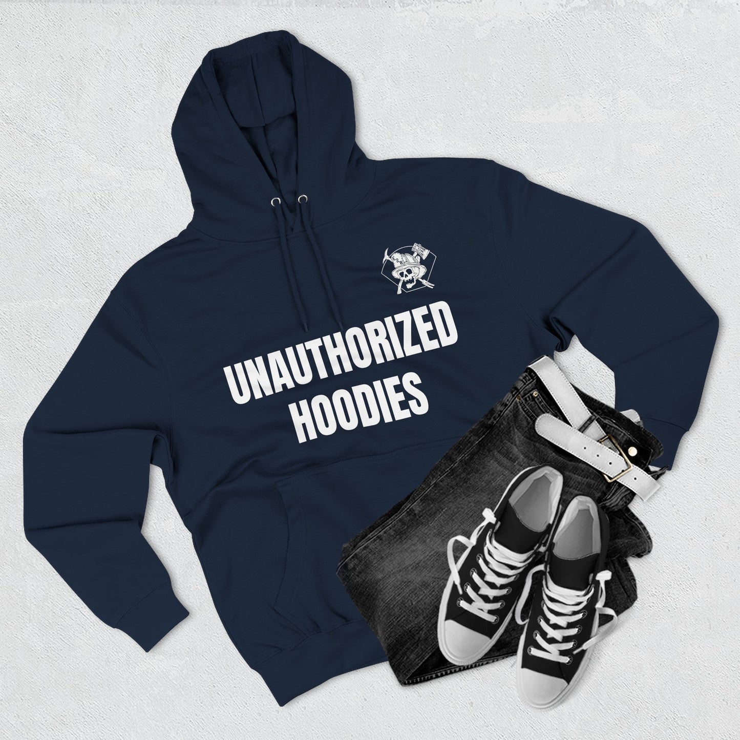 Unauthorized Hoodies Three-Panel Fleece Hoodie
