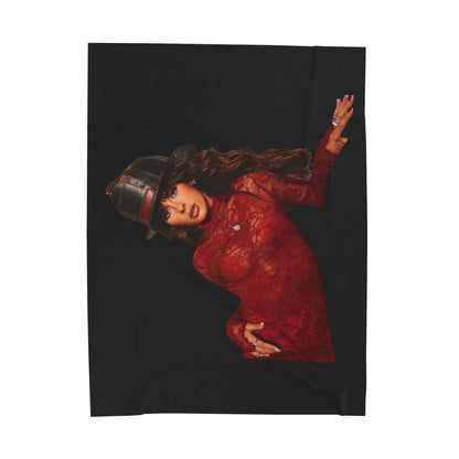 Ella 2.0 Velveteen Plush Blanket