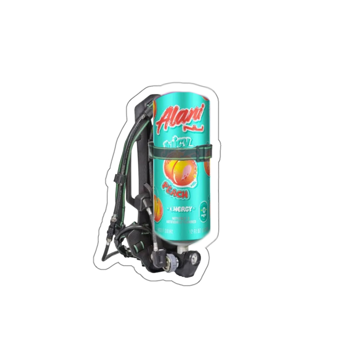 Alani Peach MSA Pack Sticker