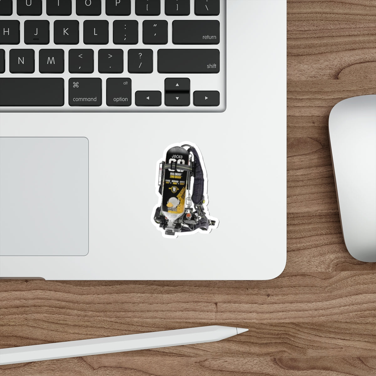 Pineapple Coconut Jocko Scott Wire Sticker
