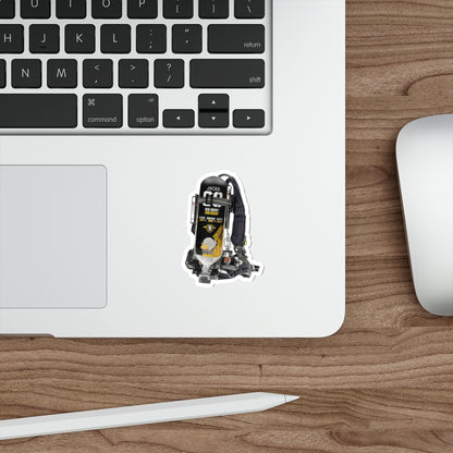 Pineapple Coconut Jocko Scott Wire Sticker