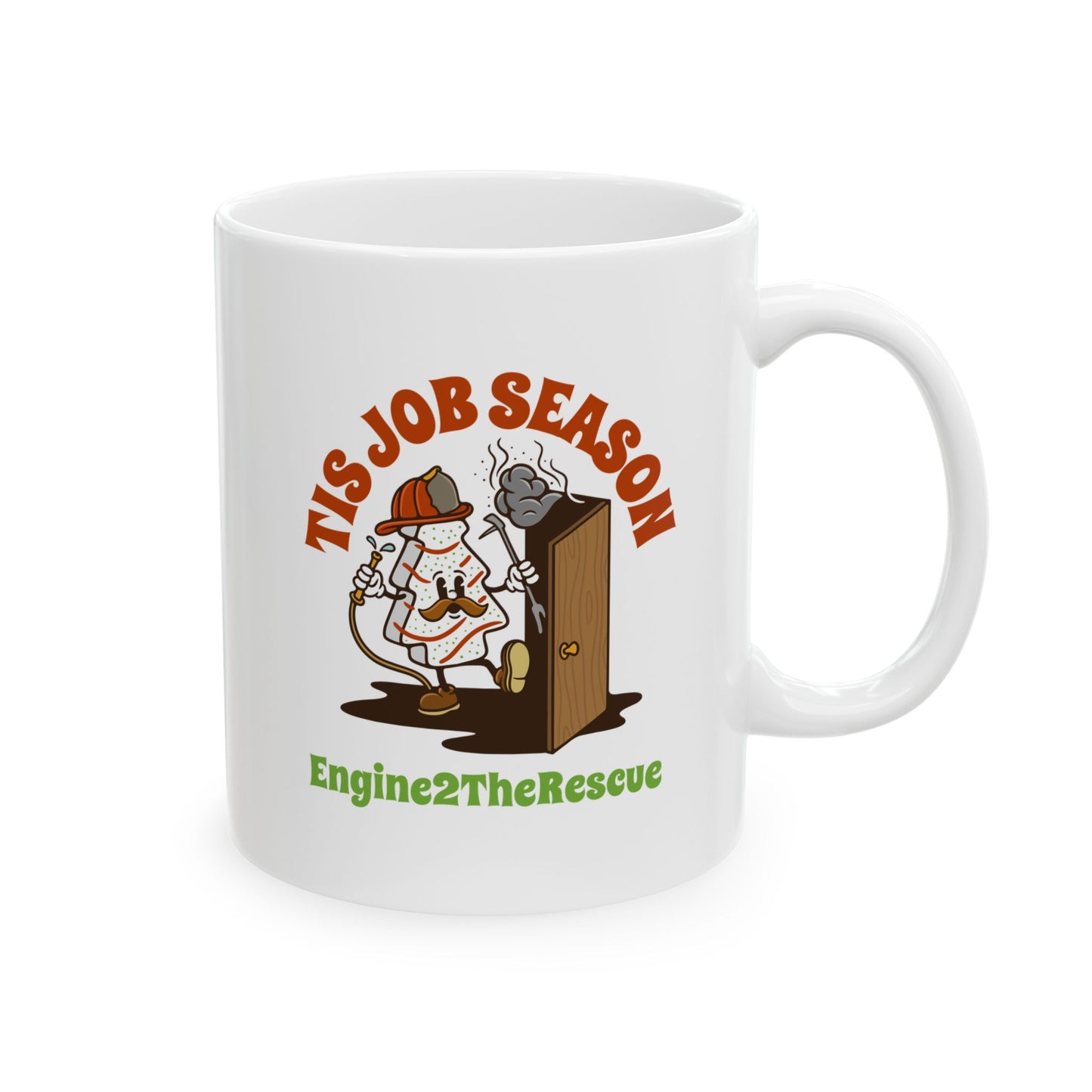 Tis Job Season Ceramic Mug, 11oz