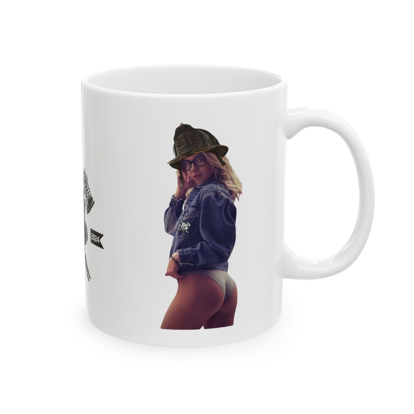 Glasses Ceramic Mug, (11oz, 15oz)