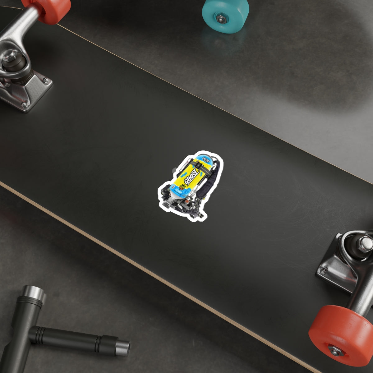 Sour Patch Blue Ras Scott Wire Die-Cut Stickers