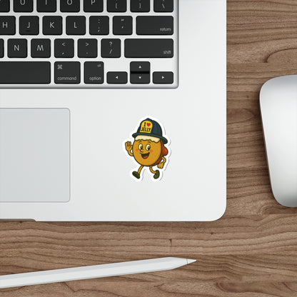 A Jelly Doughnut Die-Cut Stickers