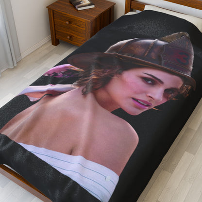 Natalie 3.0 Velveteen Plush Blanket