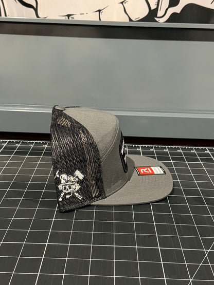 Support your Local Truck Co. Charcoal & black R168 7 Panel