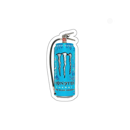 Monster Blue Hawaiian water Can Die-Cut Stickers