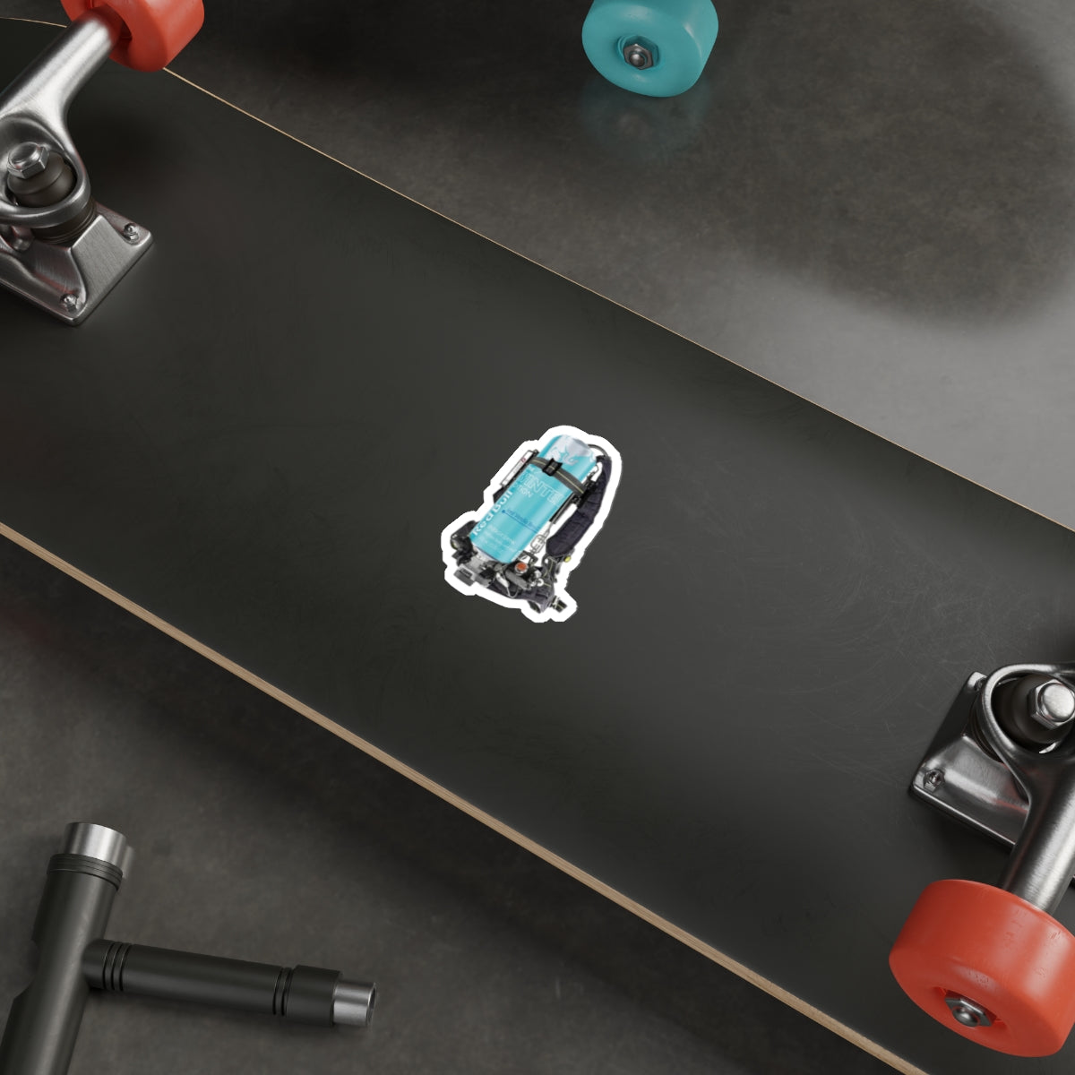 Redbull Winter Scott Wire Die-Cut Stickers