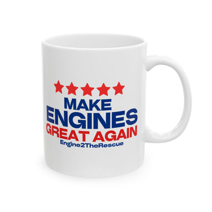 Make Engine Great Again Ceramic Mug, (11oz, 15oz)