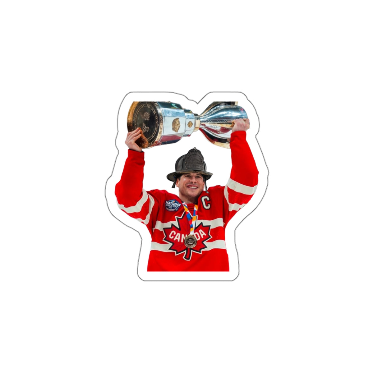 Sidney Crosby Die-Cut Stickers
