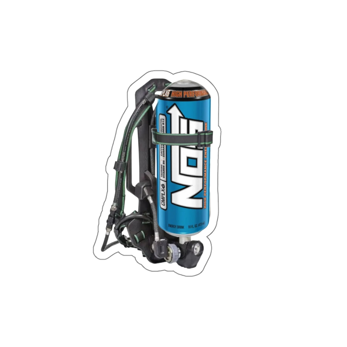 NOS MSA Pack Sticker