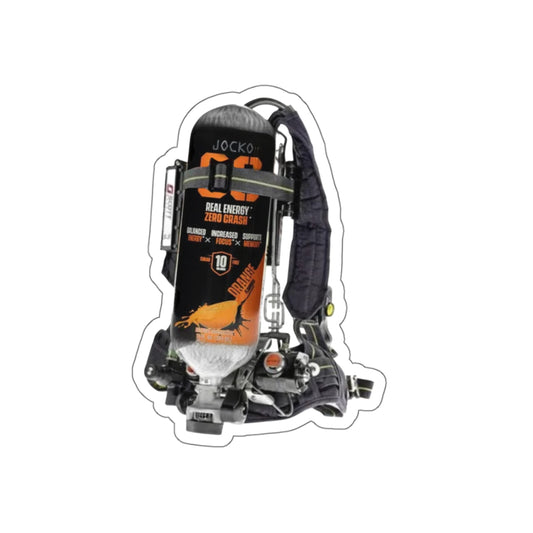 Orange Jocko Scott Wire Sticker