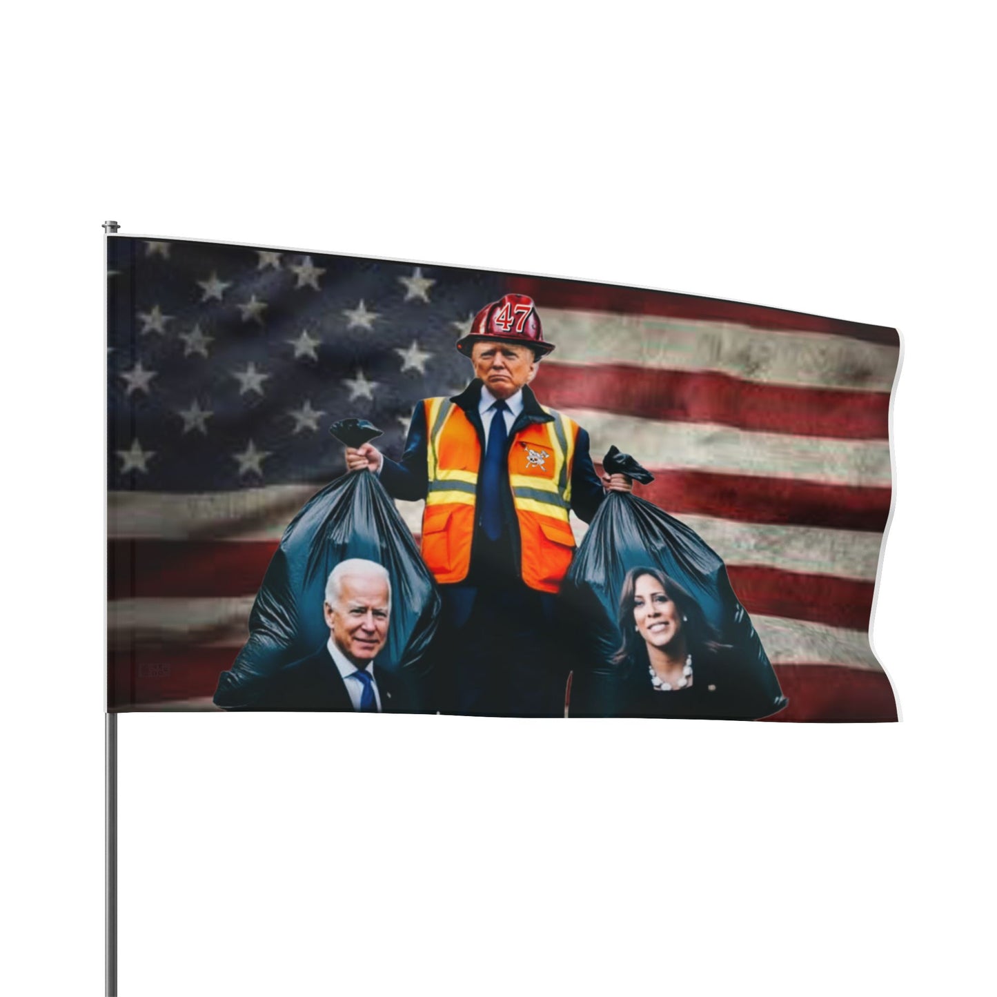 Taking out the trash Flag