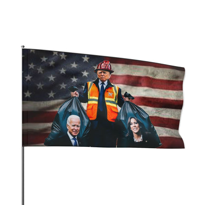 Taking out the trash Flag