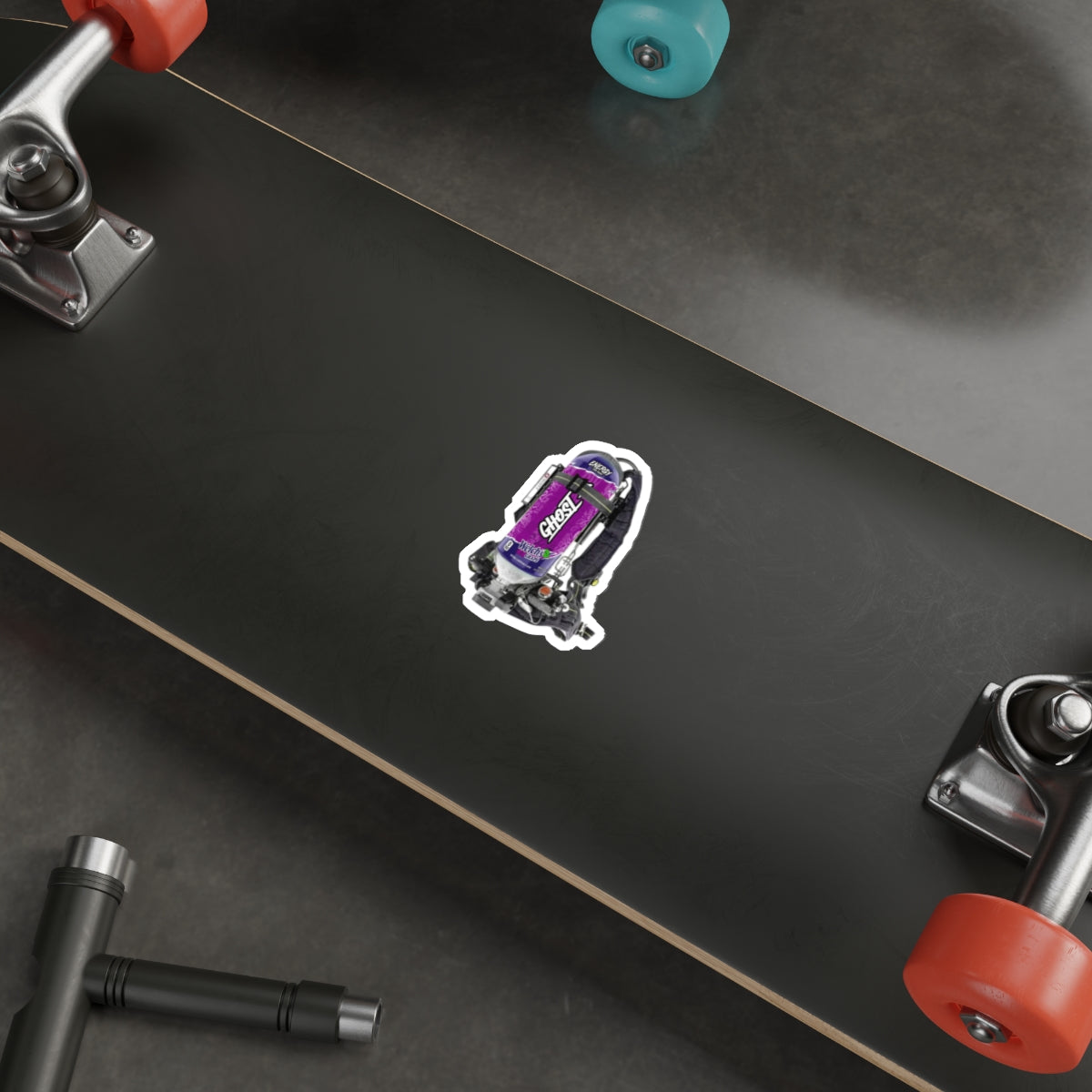 Welch's Grape Ghost Scott Wire Die-Cut Stickers