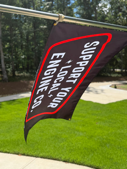 Support Your Local Engine Co Flags