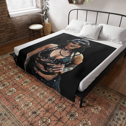 Rhea Plush Fleece Blanket