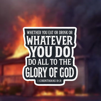 1 Corinthians 10:31