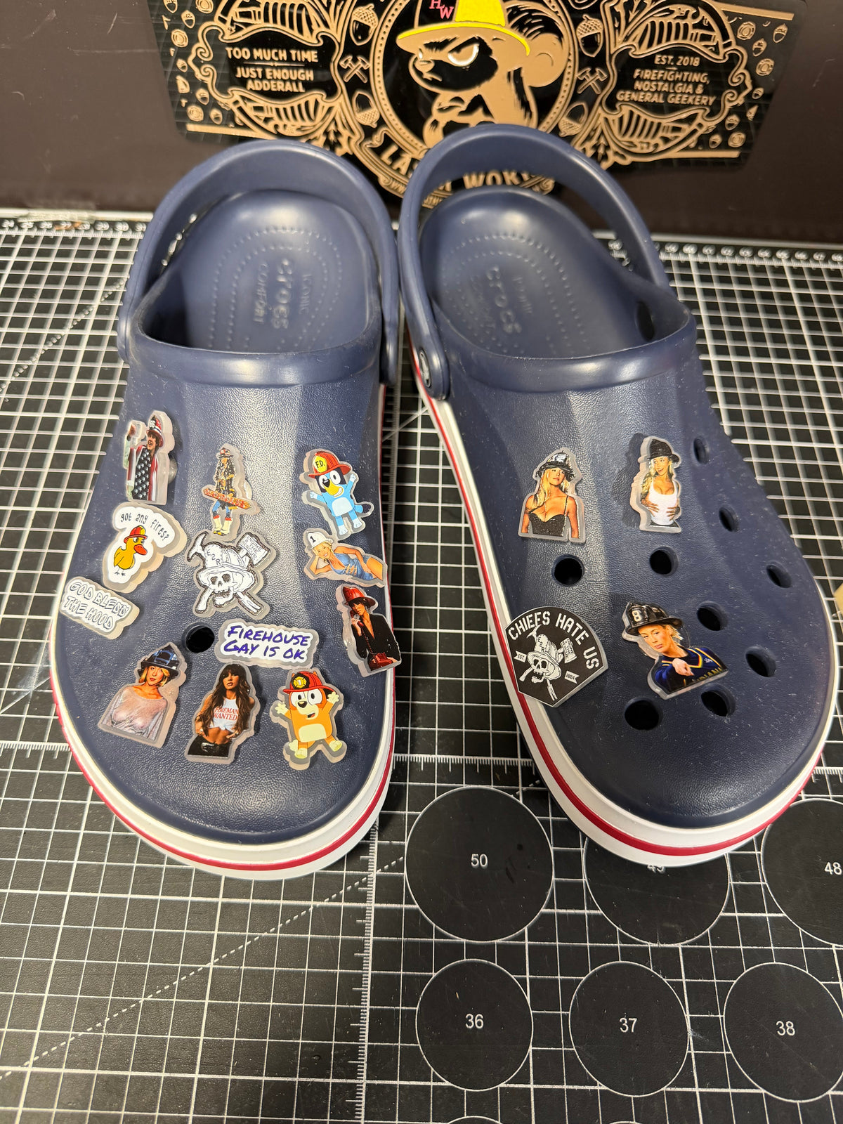Crocs Jibbitz collection (all options available here)