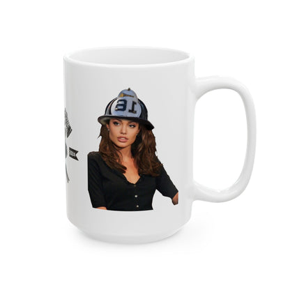 Angelina Jolie Ceramic Mug, (11oz, 15oz)