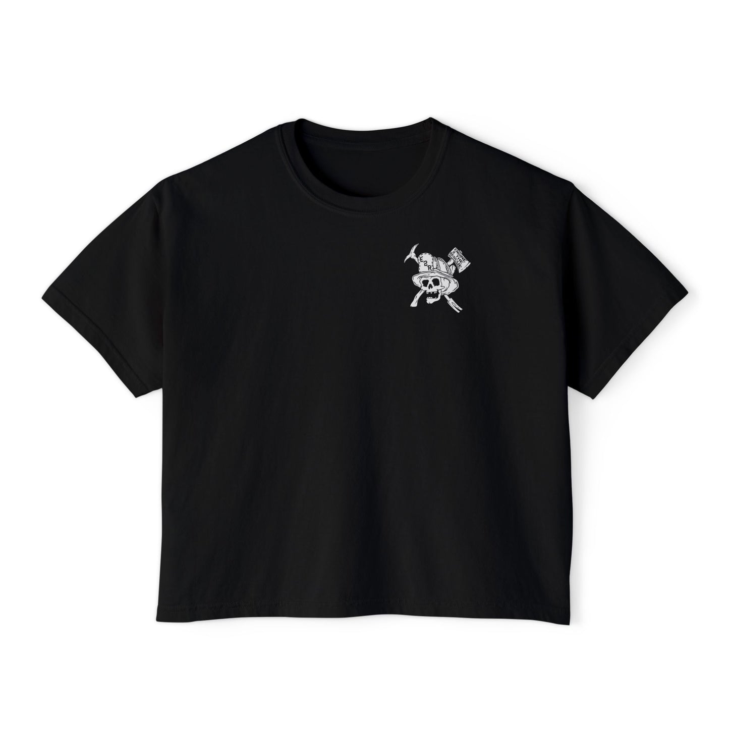 Support Your Local Cowboy Fireman Women's Boxy Tee
