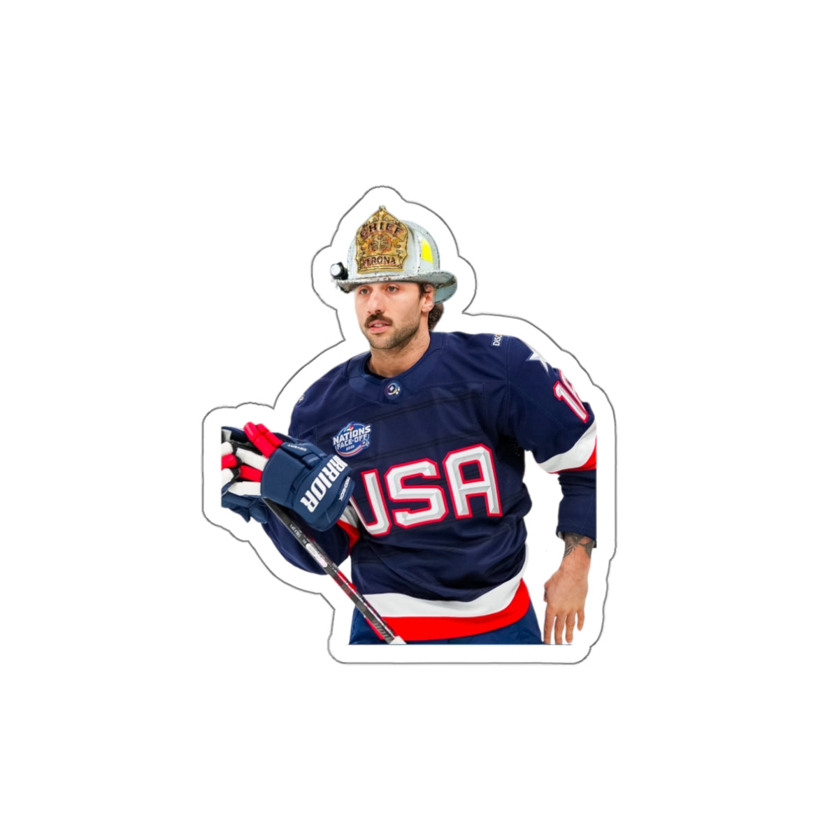 Vincent Trocheck Die-Cut Stickers