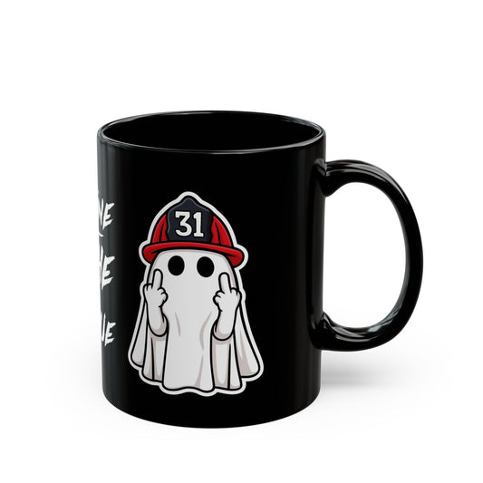 Your friendly ghost Black Mug (11oz, 15oz)