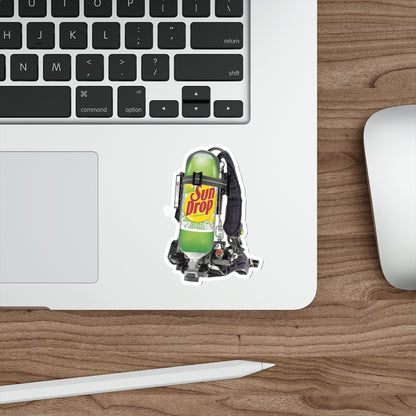 Diet Sun Drop Scott Wire Die-Cut Stickers