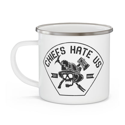 Chiefs Hate Us Enamel Camping Mug