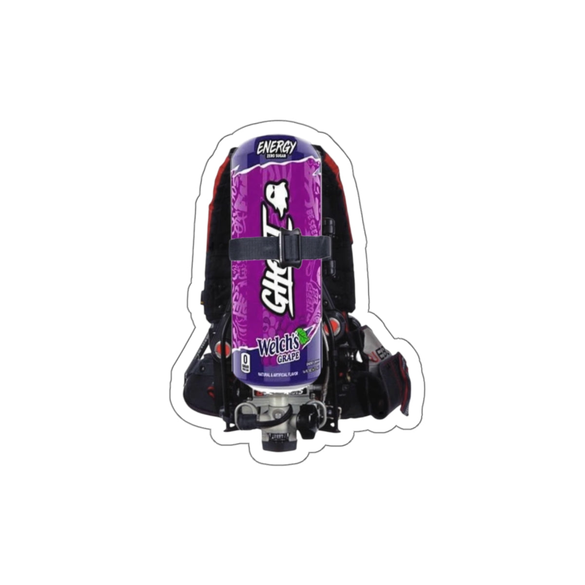 Welches Grape Ghost Scott X3 Sticker