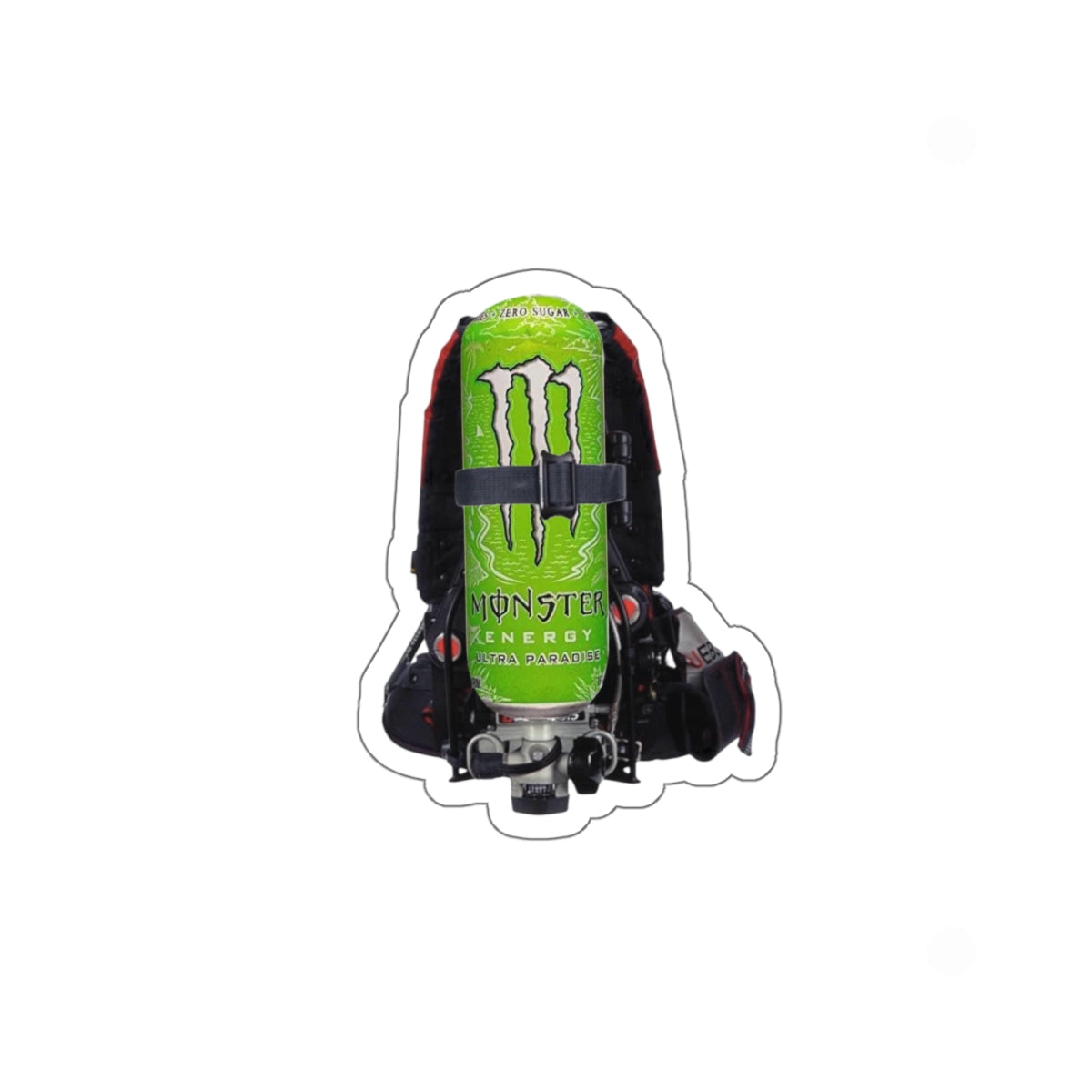 Green Monster Scott X3 Sticker