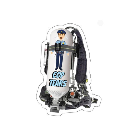 "Cop Tears" Scott Wire  Sticker