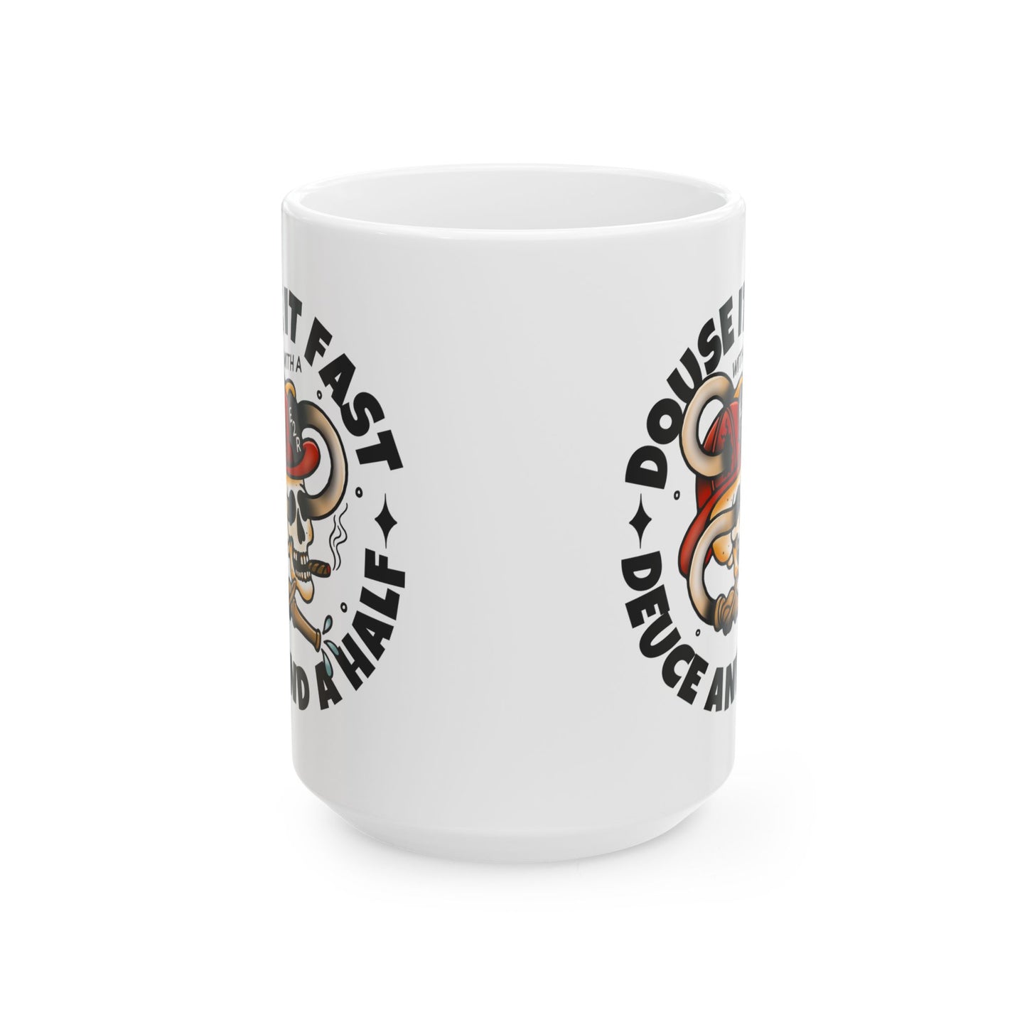 Deuce and a Half Ceramic Mug, (11oz, 15oz)