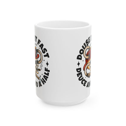 Deuce and a Half Ceramic Mug, (11oz, 15oz)