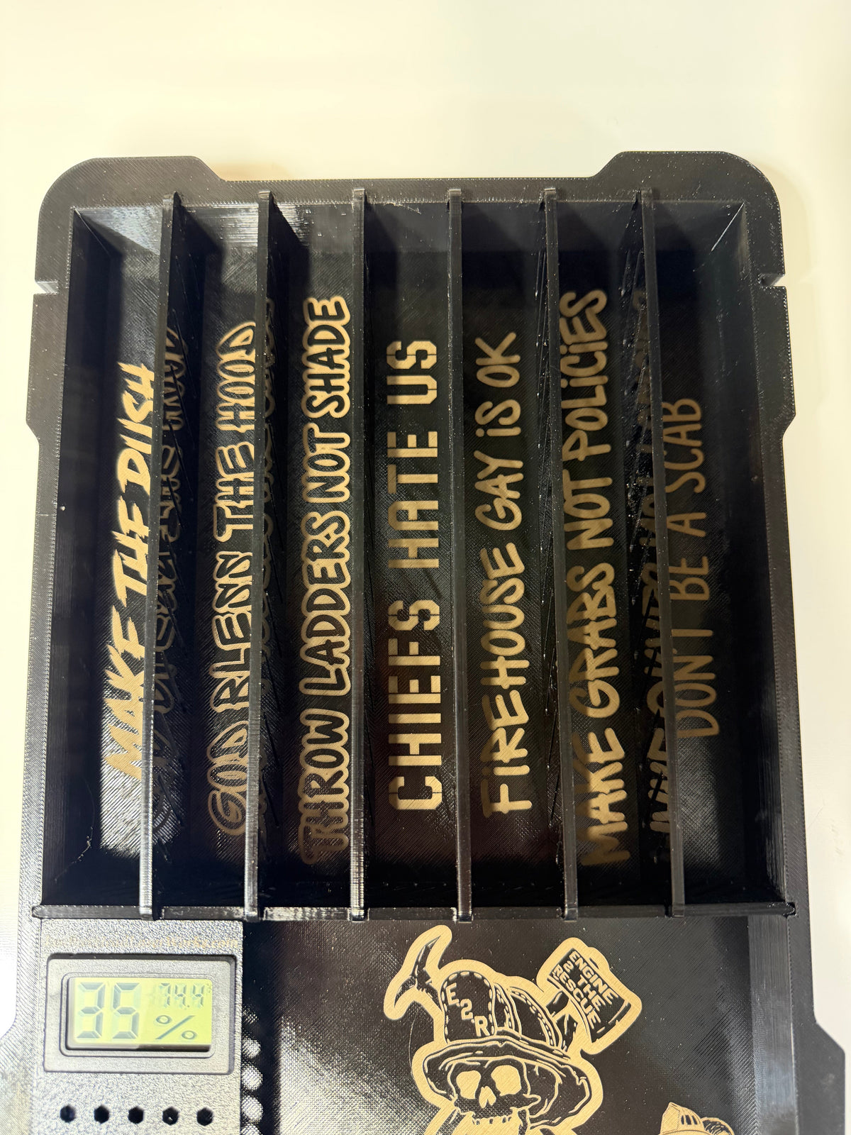 Engine2The Rescue 3D printed Humidor Milwaukee Slim Packout - 3D printed insert