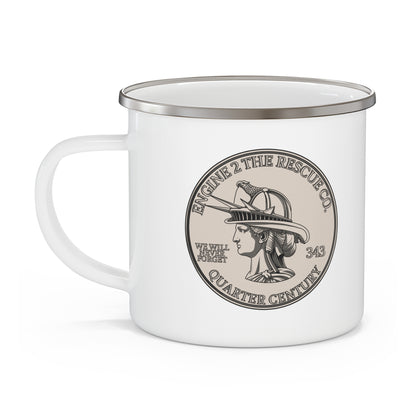 9/11 Lady Liberty Enamel Camping Mug