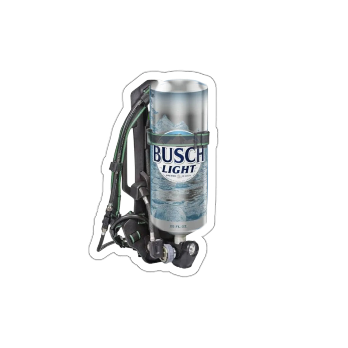 Busch Light MSA Pack Sticker