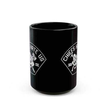 Chiefs Hate Us Black Mug (11oz, 15oz)