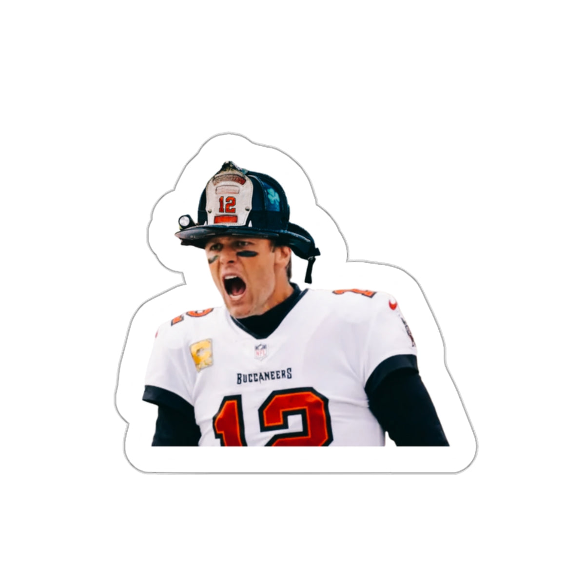 TB Brady Sticker