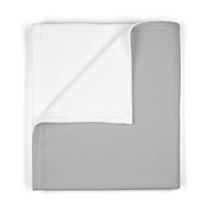 Athens IAFF gray Soft Fleece Baby Blanket