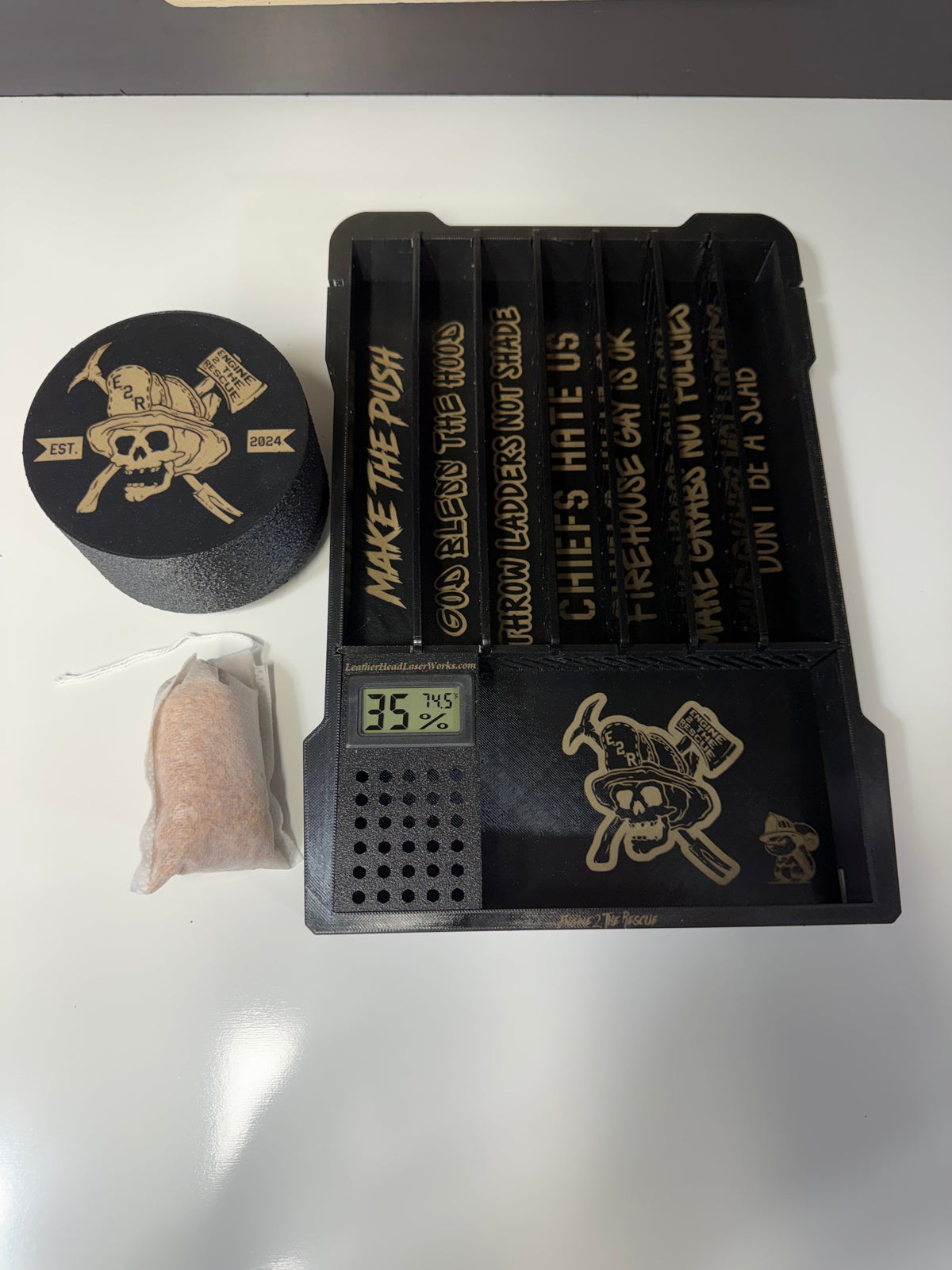 Engine2The Rescue 3D printed Humidor Milwaukee Slim Packout - 3D printed insert