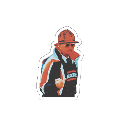 The Ditka Bird Sticker