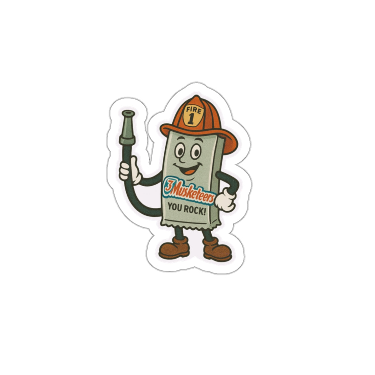 3 musketeers Die-Cut Stickers