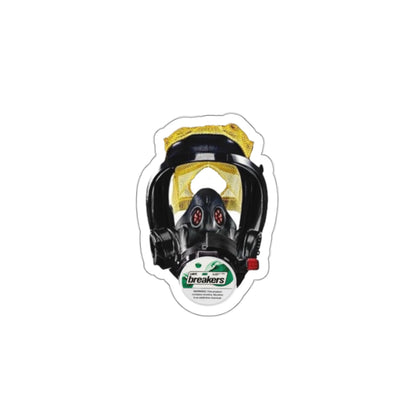 Lucy Breakers Mint Scott Mask Sticker