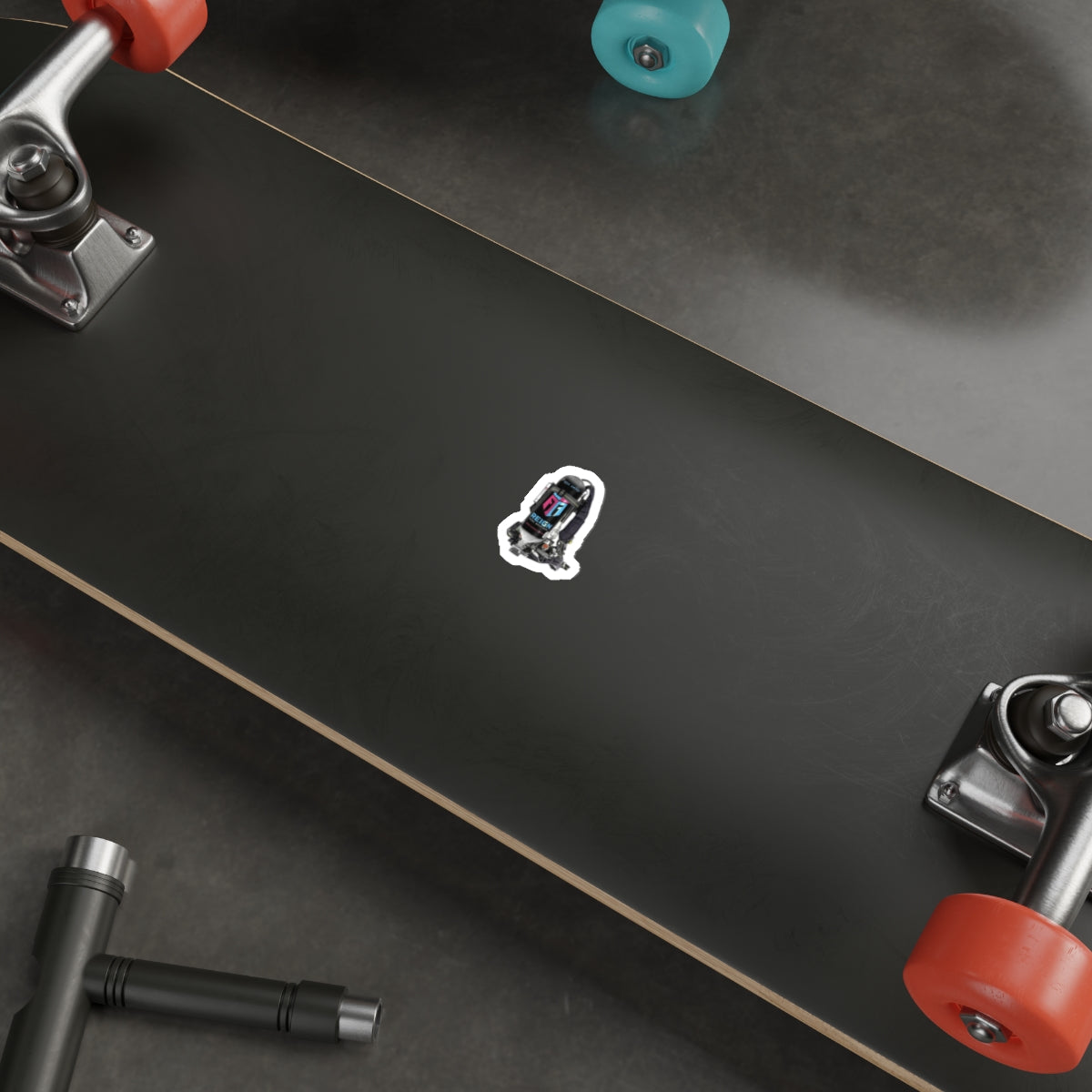 Reign Sour Gummy Worm Scott Wire Die-Cut Stickers